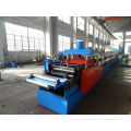 C / U / Z Purlin Roll Forming Line With Single Head Decoiling Machine